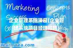 企業(yè)管理系統(tǒng)項(xiàng)目(企業(yè)管理系統(tǒng)項(xiàng)目經(jīng)理招聘)